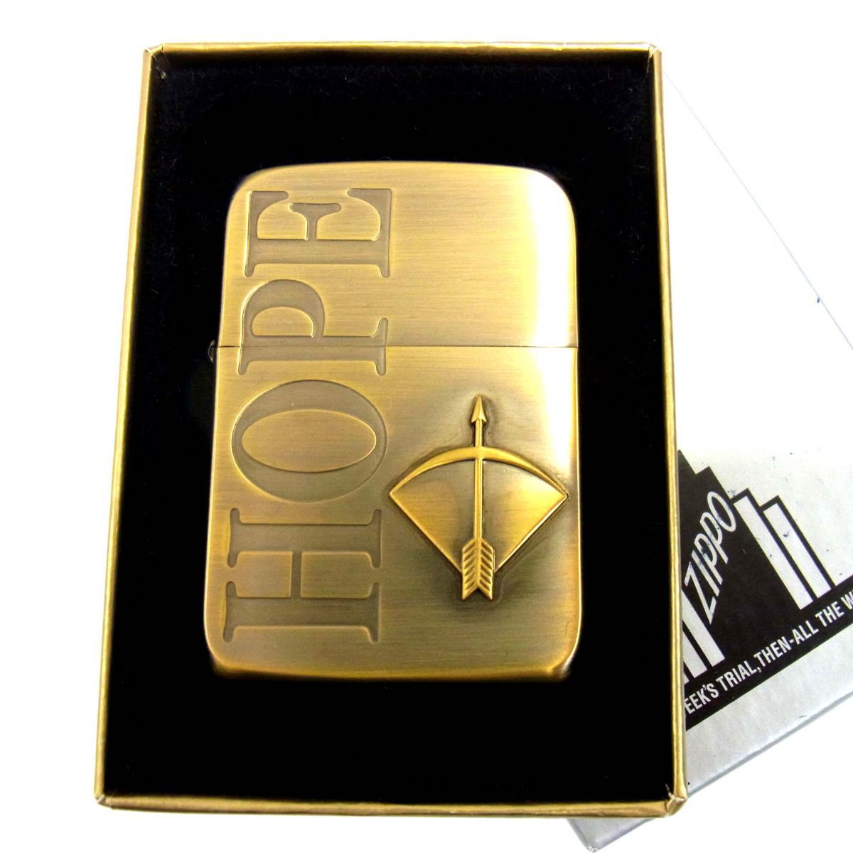 ZIPPO 希少 HOPE ホープ HP刻印 ジッポー HOPEキャンペーン 非売品