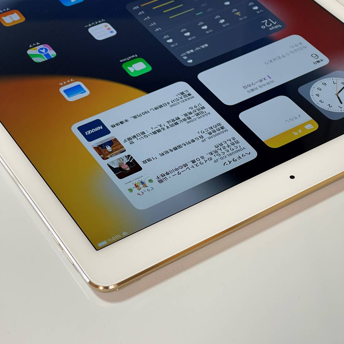 Apple iPad Pro (12.9インチ) ゴールド 128GB ML0R2J/A Wi-Fiモデル