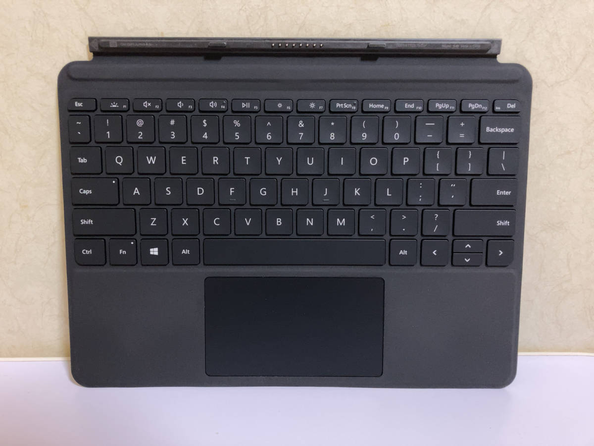Microsoft Surface Go タイプカバー ブラック KCM-00021 USキーボード 