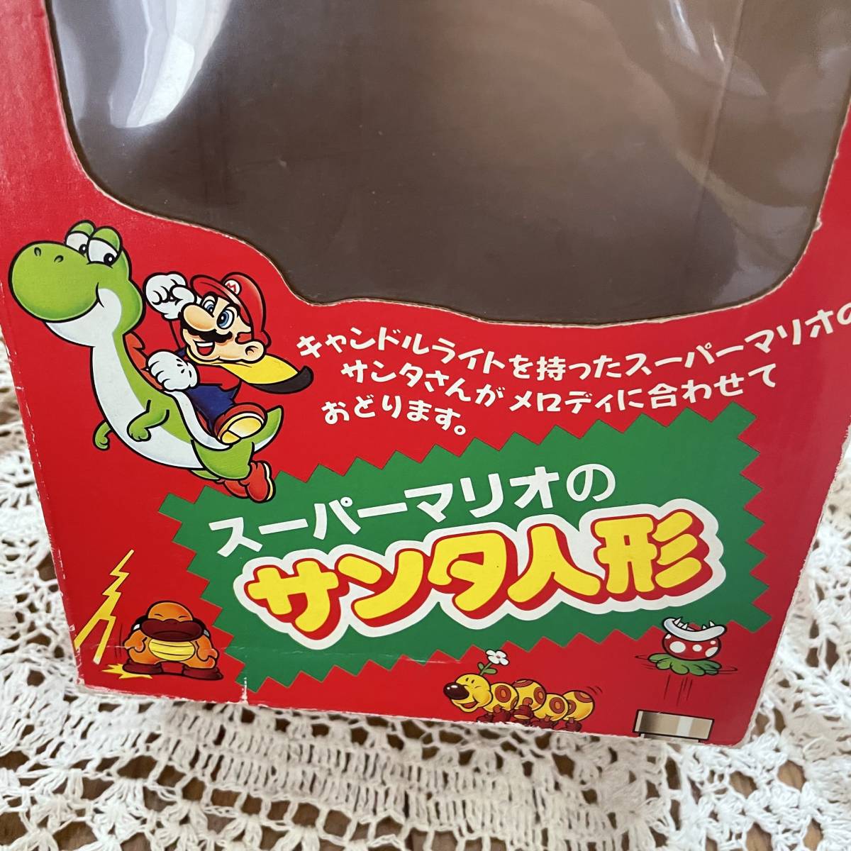 スーパーマリオのサンタ人形レトロ昭和平成-goro's