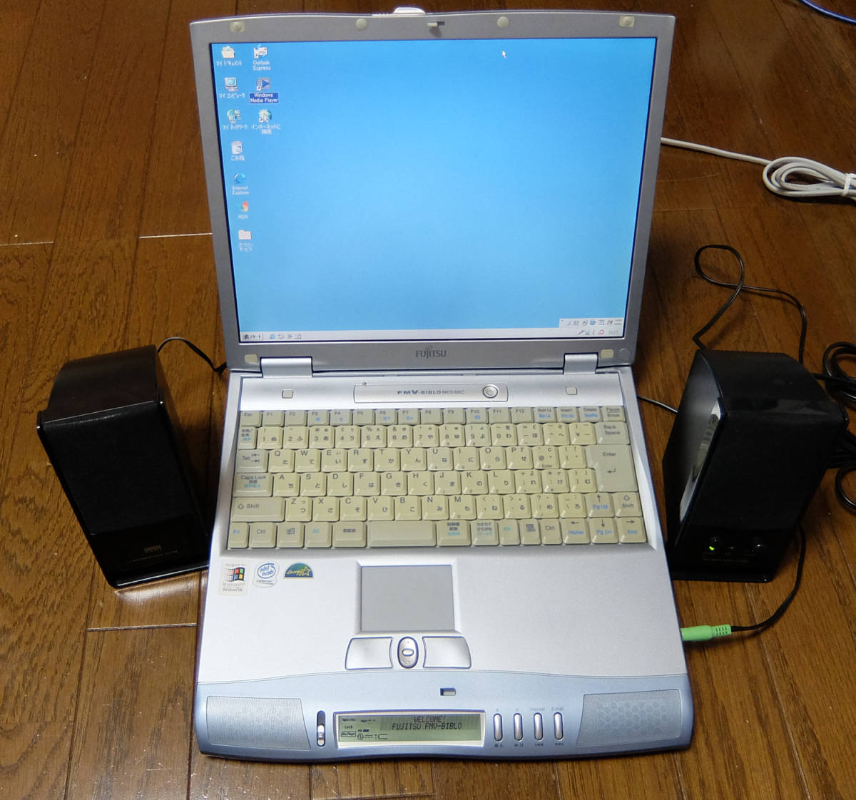 ▽富士通 FMV-BIBLO NE5/60C(HDD40GB・メモリ256MB) + WindowsME 