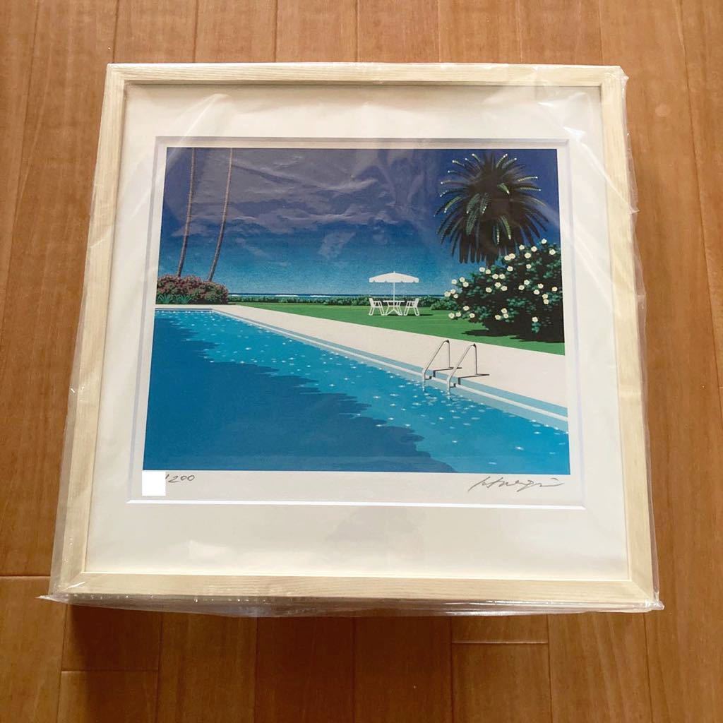 直筆サイン入りcanvas giclee Ver.1：A LONG VACATION（永井博