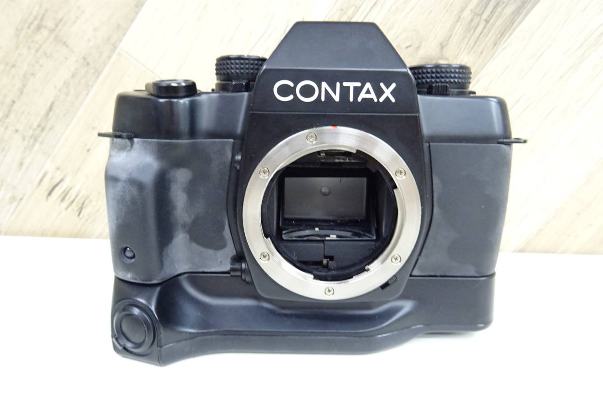 博多10004WW] CONTAX ST 一眼レフ ☆ Carl Zeiss Planar 1.4/50 T* ST 世界