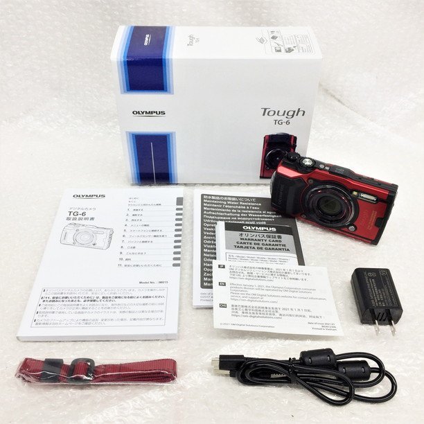 AJAE5004】オリンパス OLYMPUS Tough TG-6 通電確認済み 【公式通販】