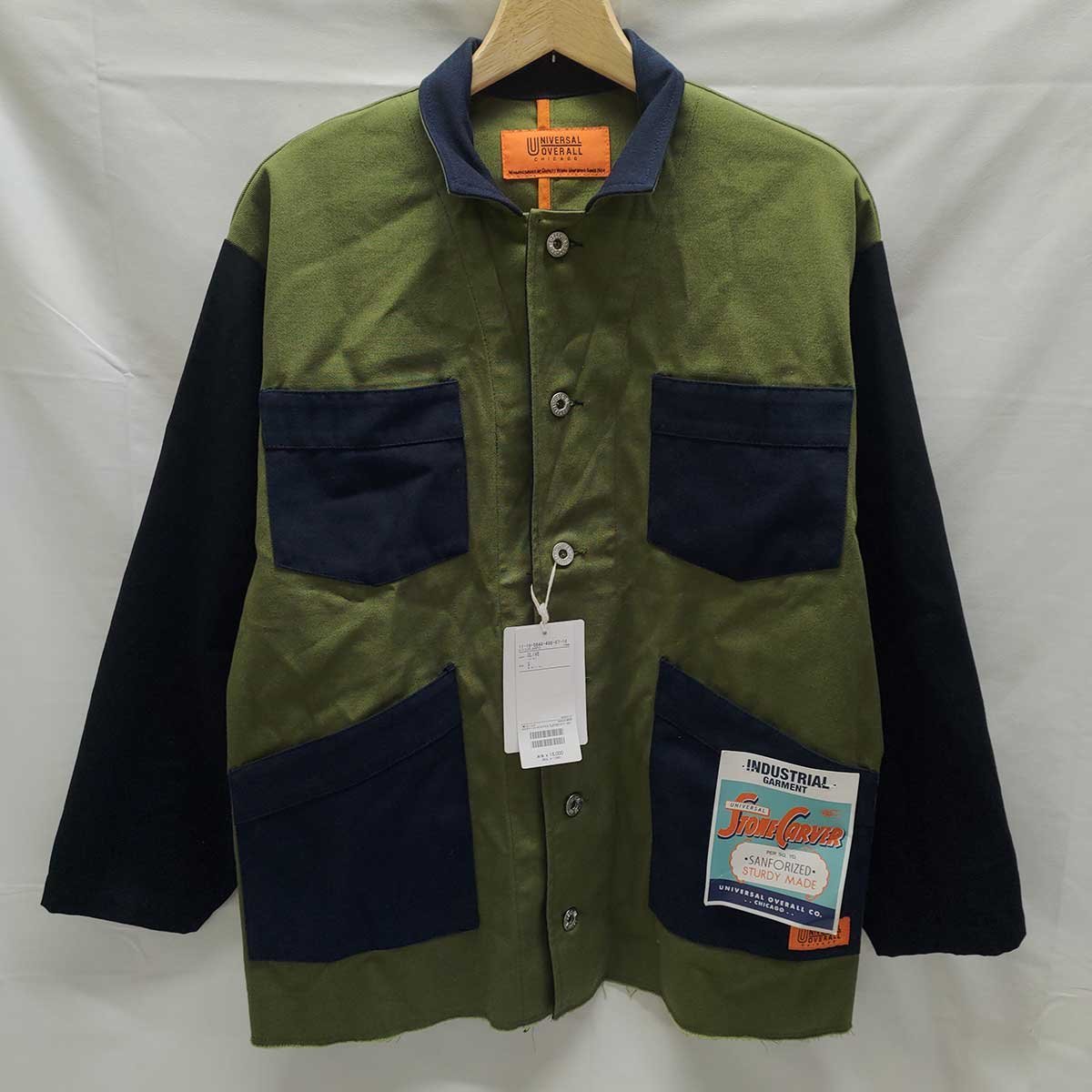 中古・未使用品】UNIVERSAL OVERALL BEAMS ビームス 別注 クレイジー 