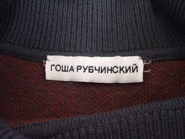 2-1008T♪ GOSHA RUBCHINSKIY タートルネック ニット 2017