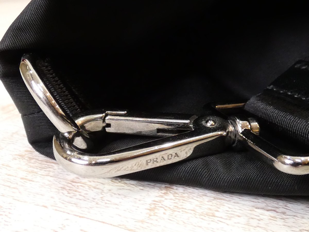 プラダ PRADA BN1959 テスートナイロン リバーシブル 斜め掛け 2WAY ハンドバッグ ショルダー トート【L's/黒豹柄/Ｓランク】e2B00 PRADA プラダ リバーシブル (プラダ) ナイロントートバッグ プラダ&frasl;テスートダブル&frasl;ナイロン