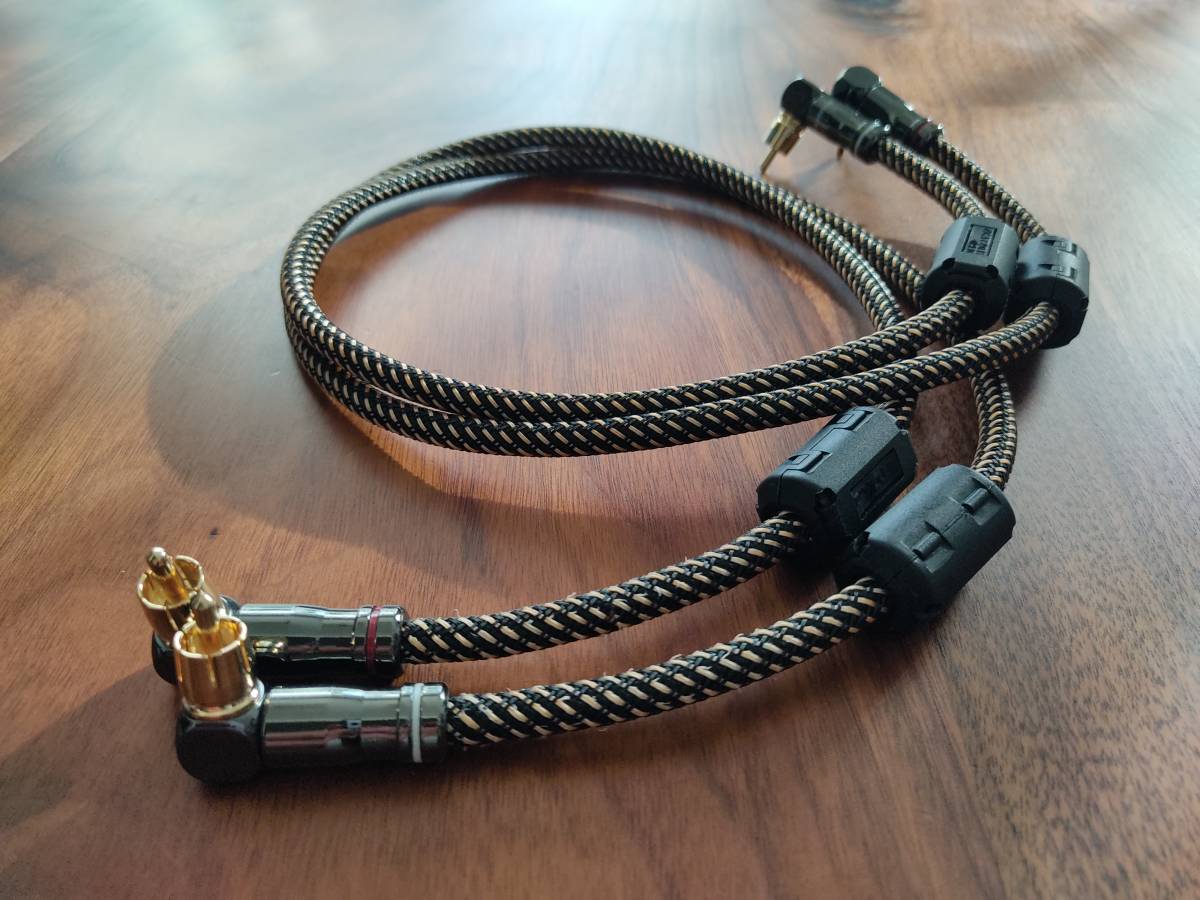 人気，HOT 即決 accuphase RCAケーブル 1m ペア