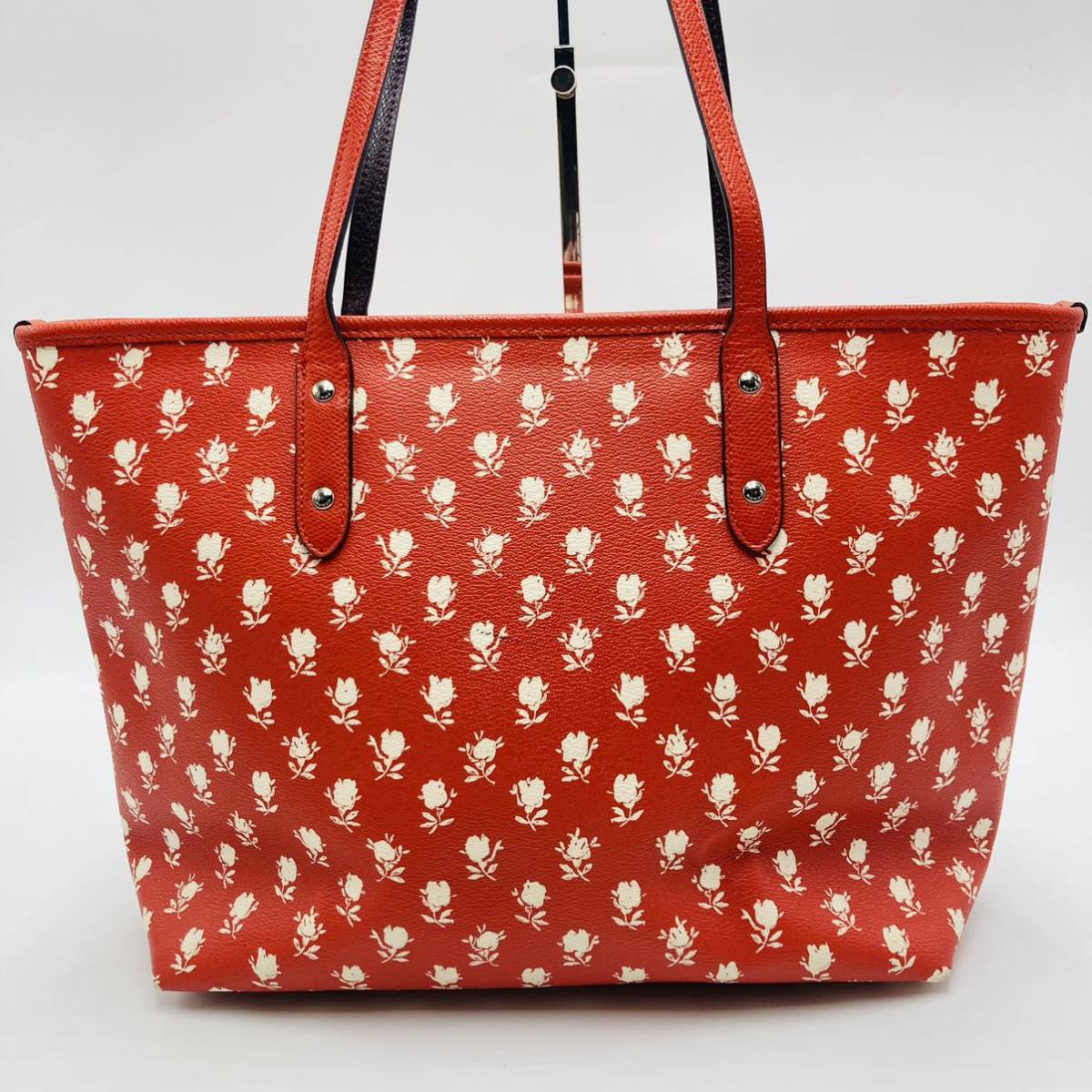 COACH - COACH コーチ シグネチャー シティー トートバッグ F36658 花 