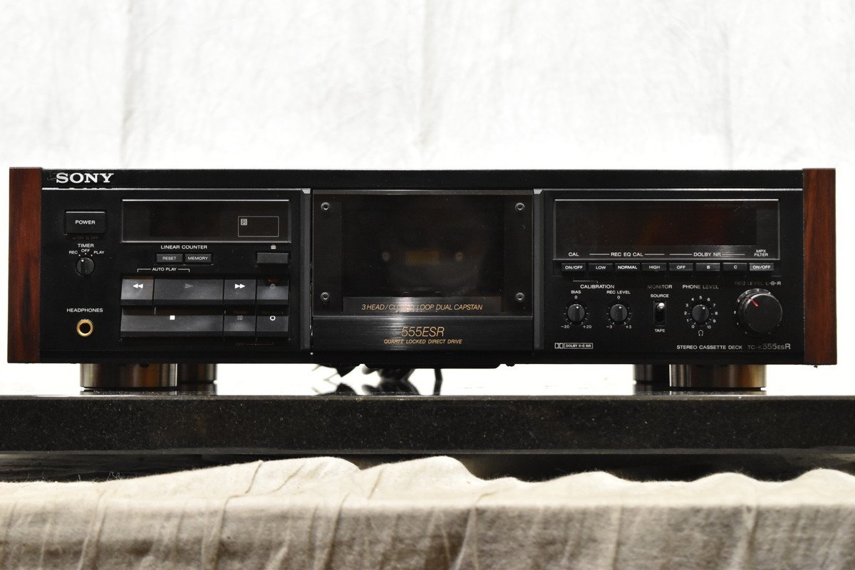 【ジャンク品】SONY TC-K555ES カセットデッキ SONY ソニー カセットデッキ TC-K555ESR【ジャンク品】