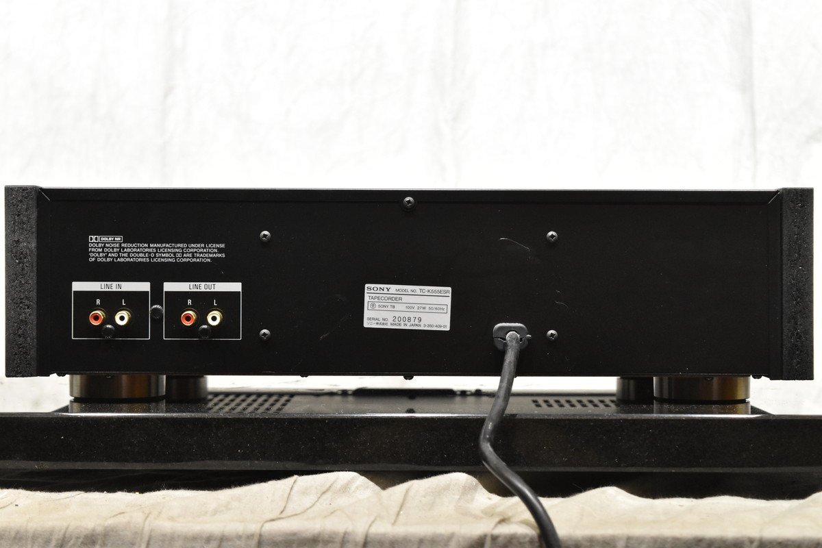 SONY ソニー カセットデッキ TC-K555ESR【ジャンク品】