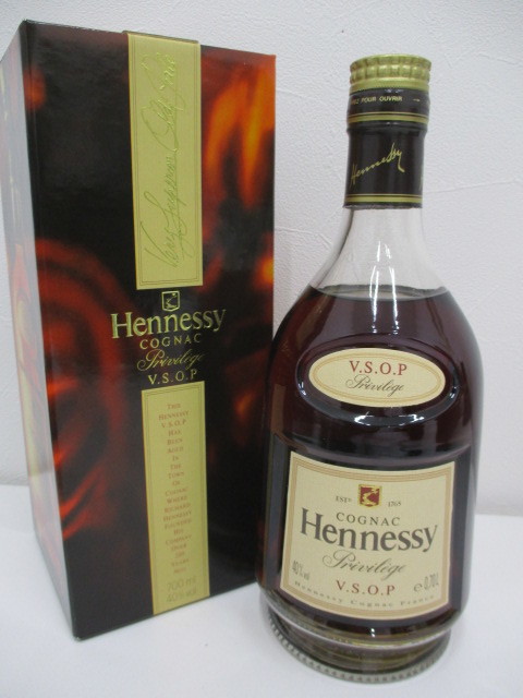 3994【古酒】 Hennessy ヘネシープリヴィレッジ VSOP コニャック 700ml