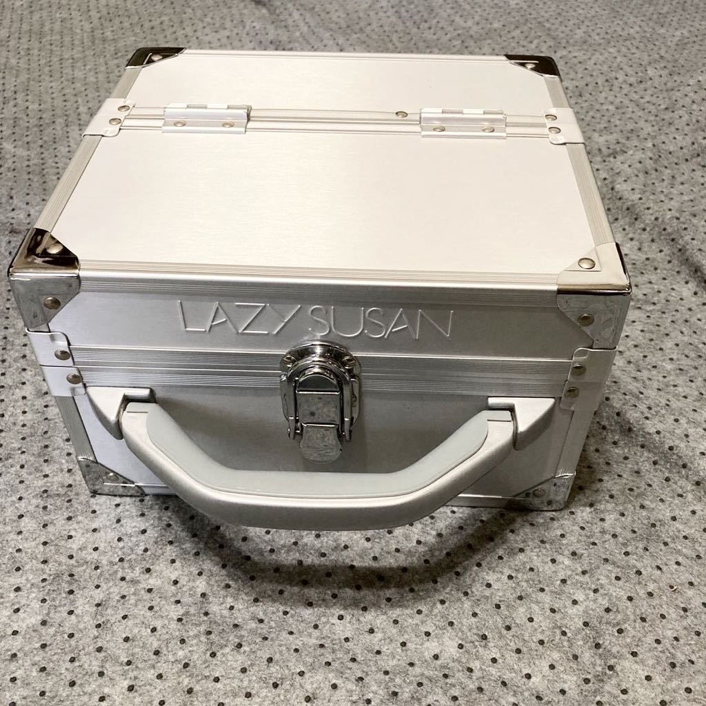 新品】LAZY SUSAN 化粧品箱 レイジースーザン メイクボックス バニティ