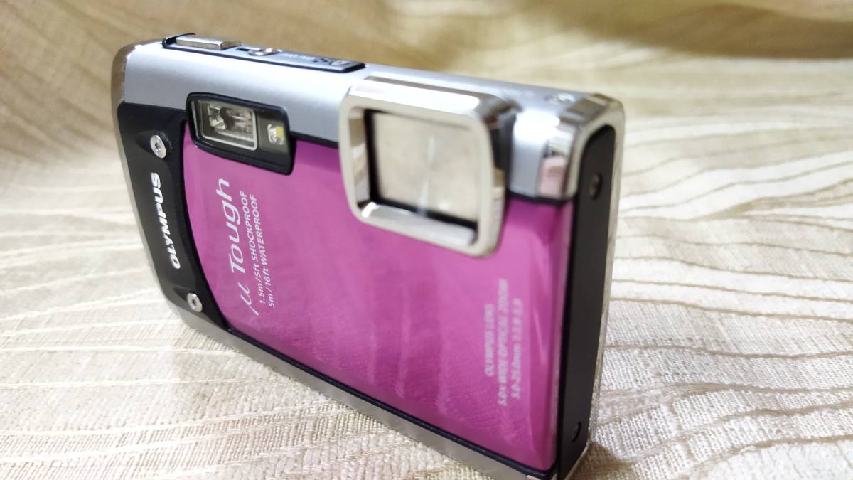 μ OLYMPUS TOUGH-6020 オリンパス 0 ブルー TOUGH コンパクトデジタル