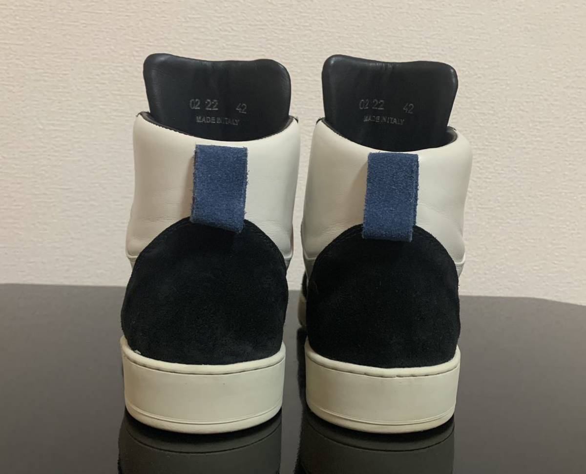 nonnative STROLLER TRAINER HI COW LEATHER BLACK 【公式通販】