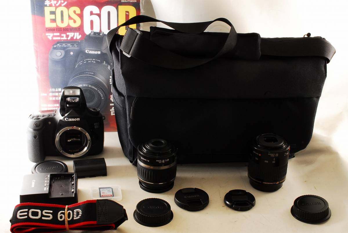 美品】Canon キヤノン EOS 60D 訳あり キヤノン、バリアングル液晶を