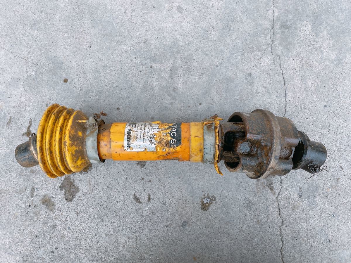 コバシ KTAC65 ユニバーサルジョイント PTO 広角ジョイント取付 作業機