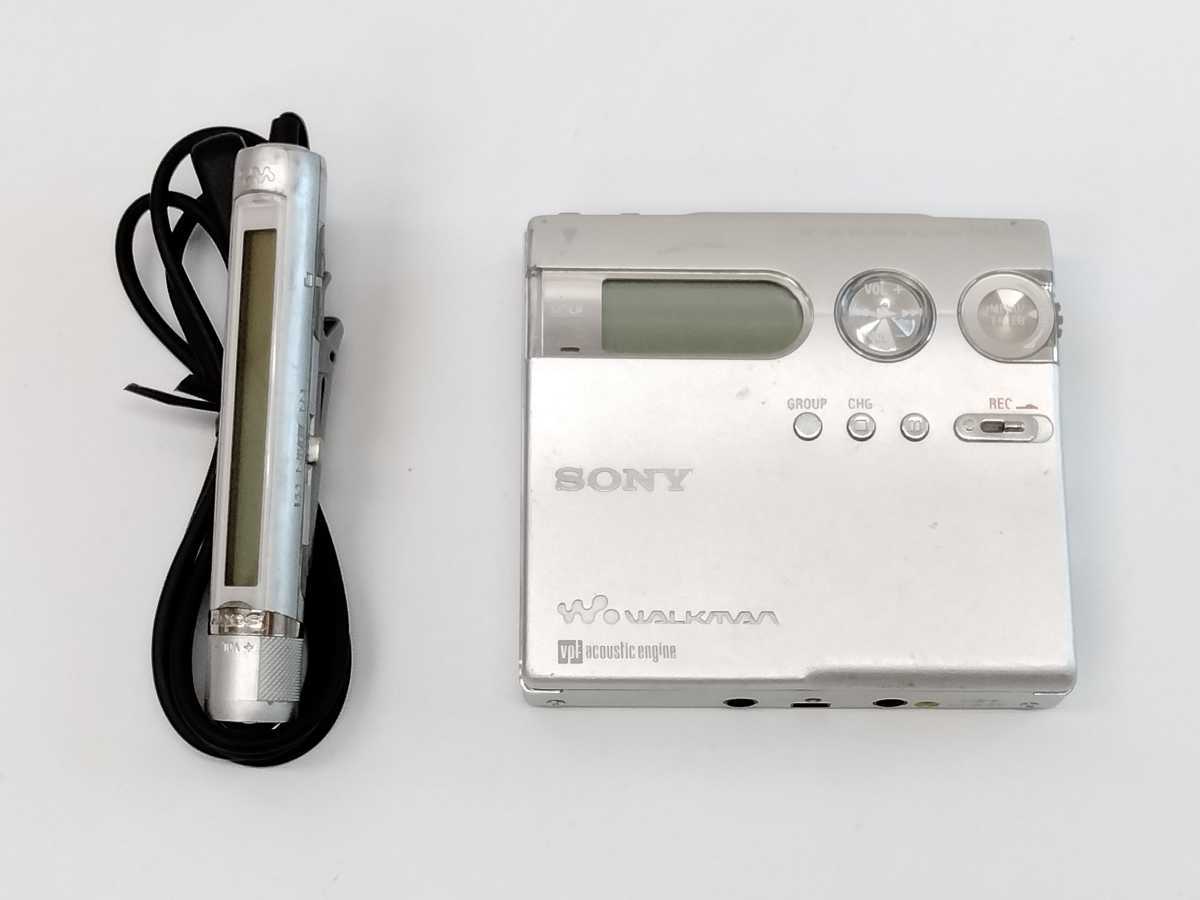 ソニー MDウォークマン MZ-N910 本体 付属品 リモコン RM-MC35ELK 41003