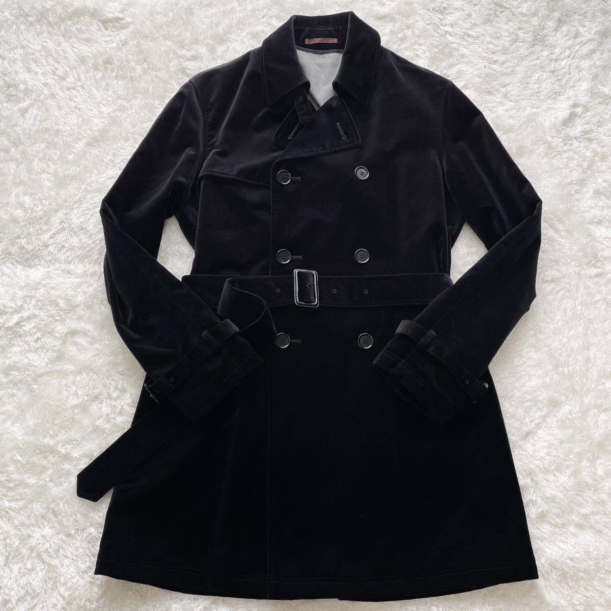 Paul Smith ポールスミス トレンチコート ブラック ライナー付 M