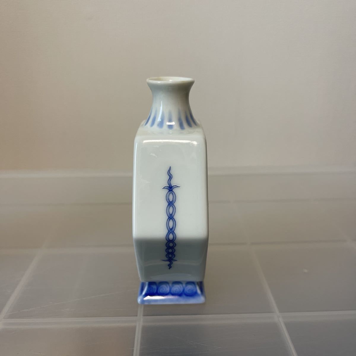 一輪挿し 花瓶 染付 深川製磁 未使用 ブルーチャイナ(深川製磁)｜売買