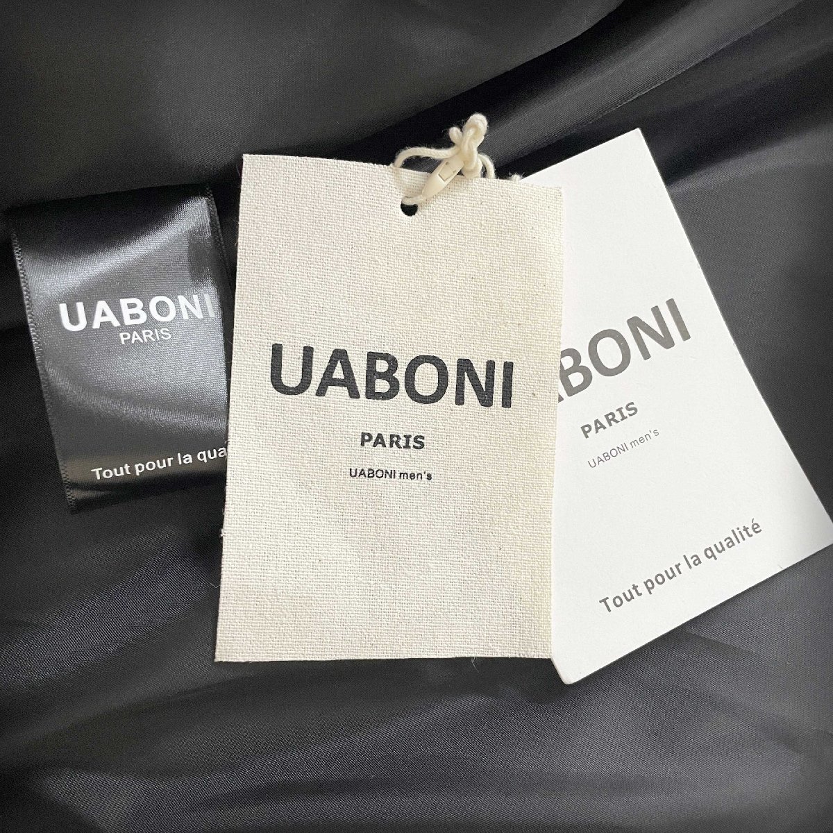 最高級EU製＆定価11万◇UABONI*Paris*ダックダウンジャケット*ユアボニ 