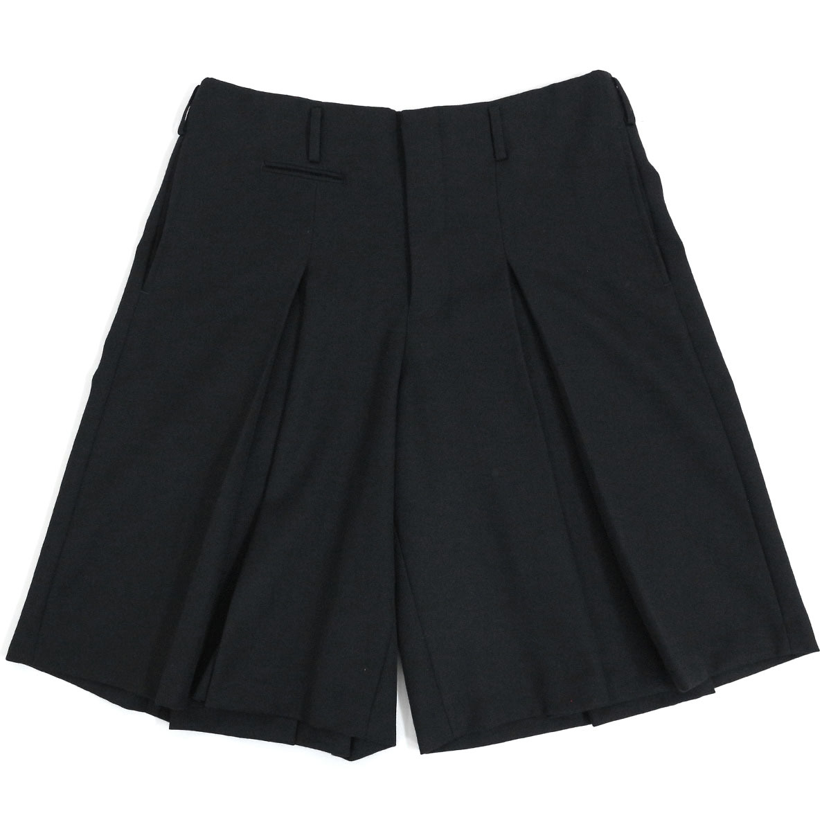 【新作登場，新作】 COMME des GARCONS HOMME PLUS 16SS ウールツイルプリーツワイドショートパンツ M AD2015 PQ-P027 コムデギャルソン オムプリュス(ボトムス)｜売買されたオークション情報、yahooの商品情報をアーカイブ公 男性用