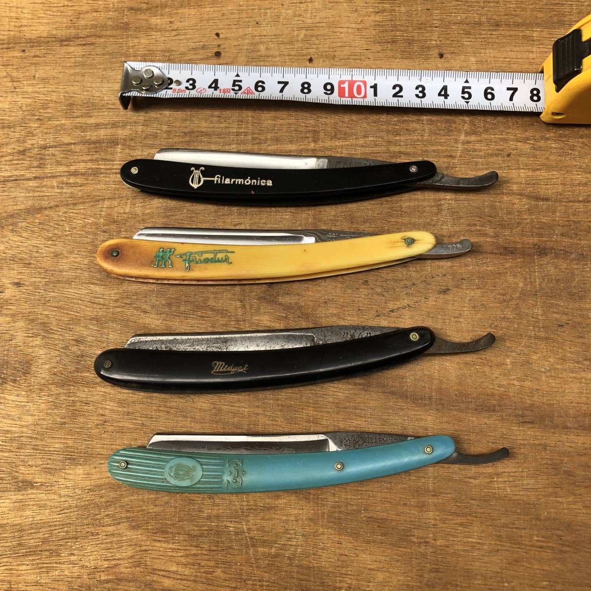 理容 西洋カミソリ 4点 まとめて ☆ 13 FILARMONICA フィラモニカ、72