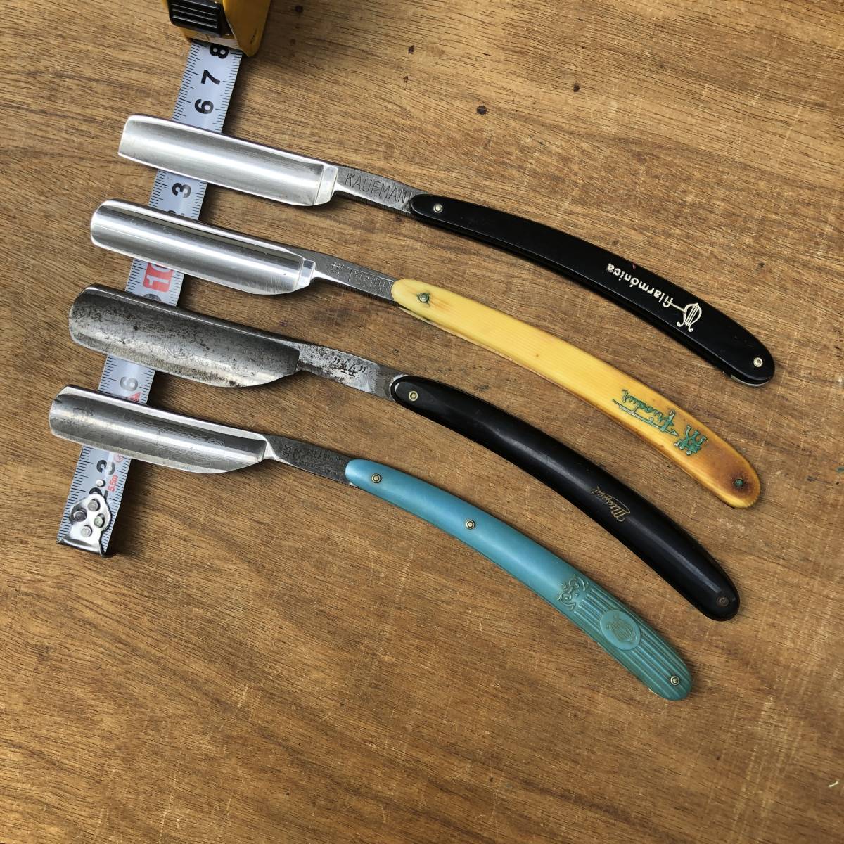理容 西洋カミソリ 4点 まとめて ☆ 13 FILARMONICA フィラモニカ、72