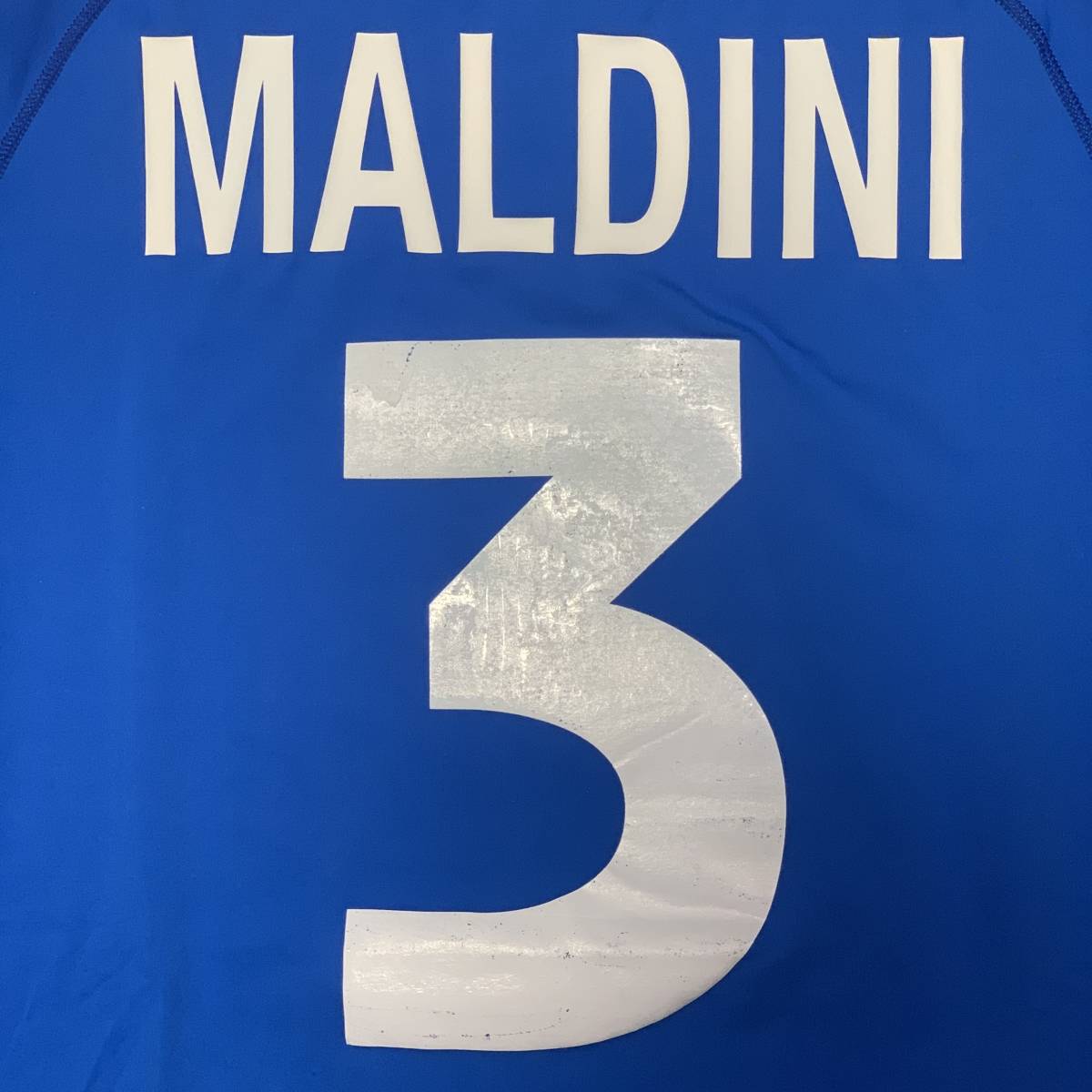 2000 2001 2002 イタリア代表 マルディーニ 選手支給品 ユニフォーム