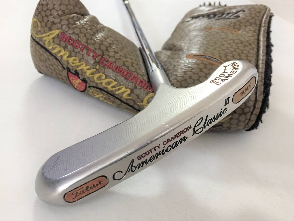 スコッティキャメロン アメリカンクラシックⅢ ブレード 極美品 超超激レア 激レア スコッティキャメロン アメリカンクラシックⅢ AMERICAN
