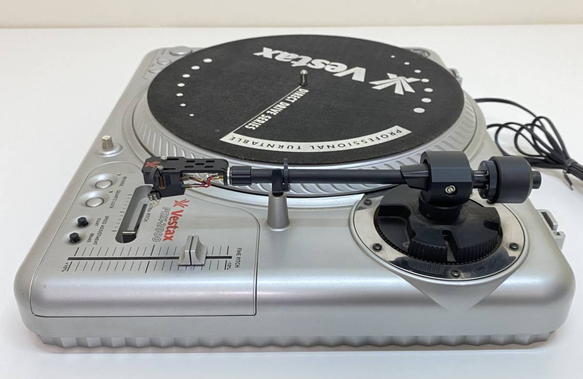 Vestax・ベスタクス・ダイレクトドライブターンテーブル・PDX-2000