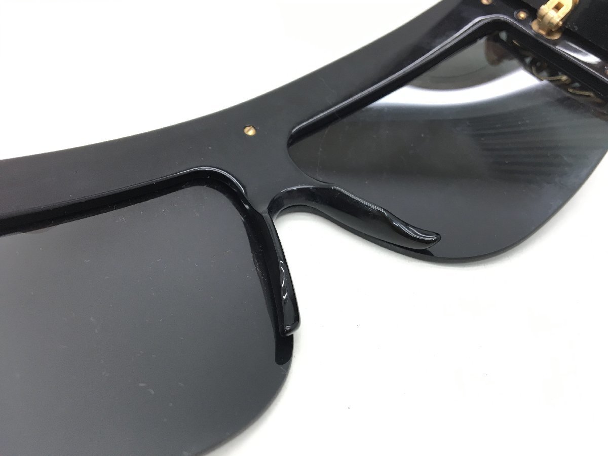 CHANEL ココマーク サングラス 度なし ブラック×ゴールド チェーン付き 中古【sw1005026】 ココマーク サングラス シャネル ボストン 05972 BSK501