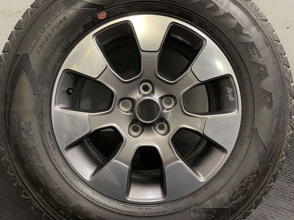 GY WRANGLER 255/70R18】夏タイヤ 1本【Jeep JLラングラー 純正