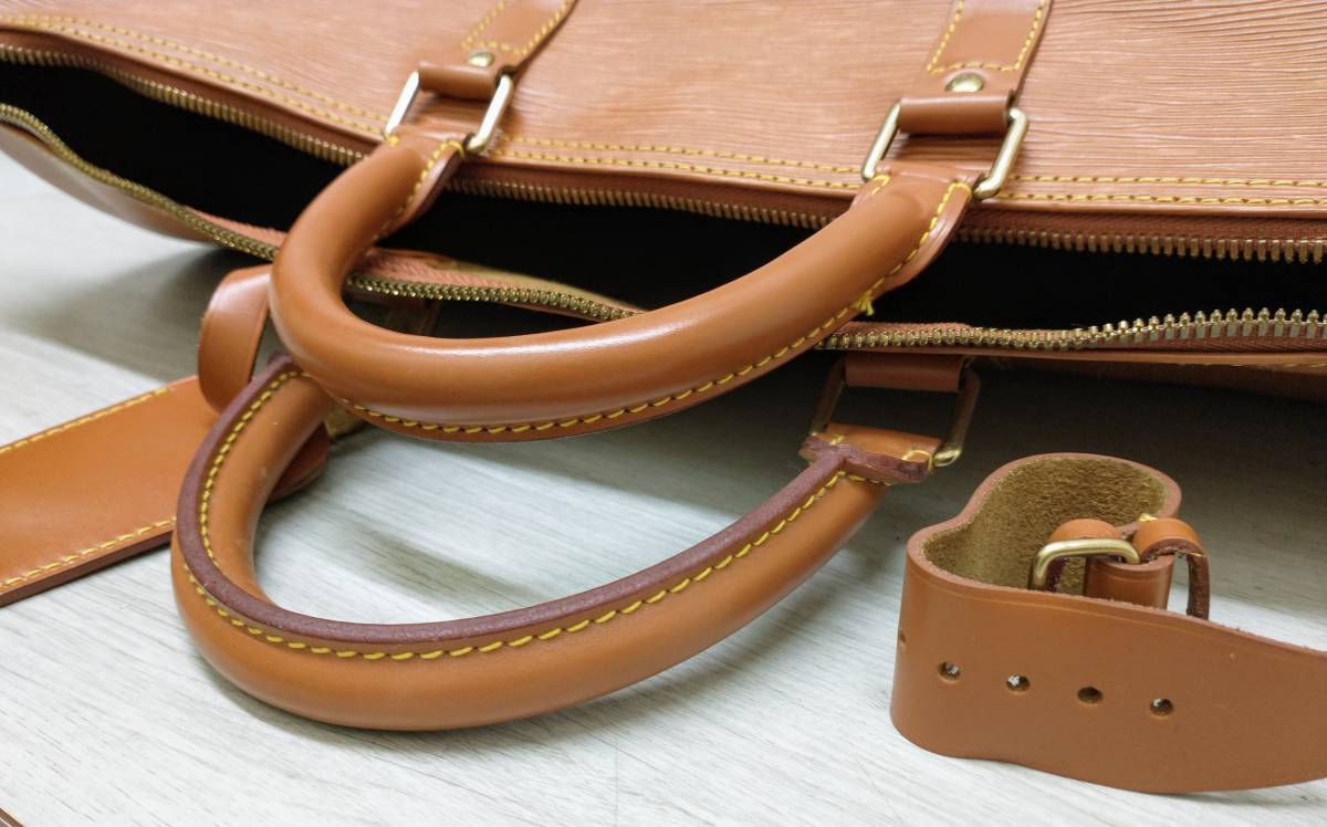 LOUIS VUITTON】ルイヴィトン エピ キーポル50 M42968 ボストンバッグ 