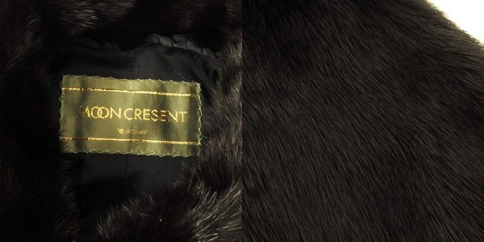 MOON CRESENT ムーンクレセント 9号 毛皮 リアルファー コート MOON CRESENT ムーンクレセント 9号 毛皮 リアルファー コート