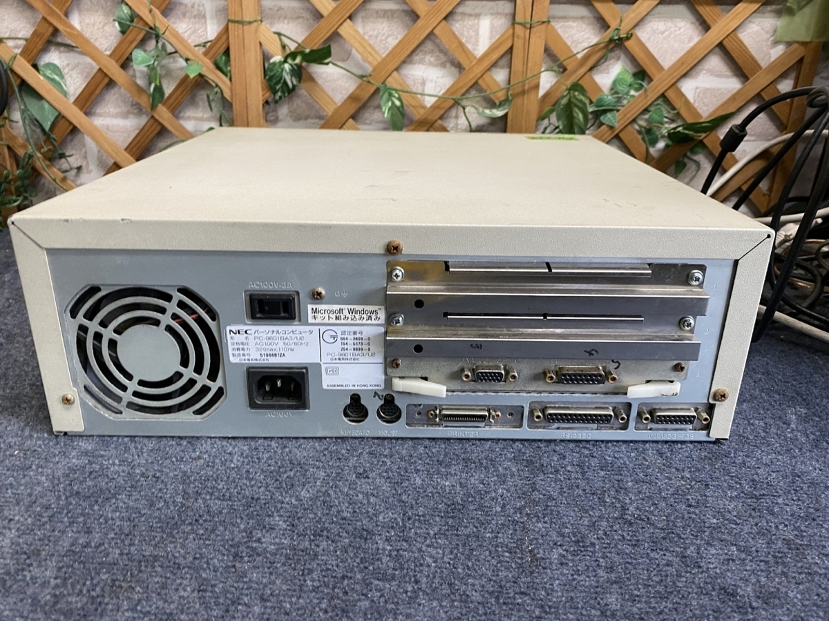 NEC PC-9801BX3/U2 本体のみ ジャンク B40064