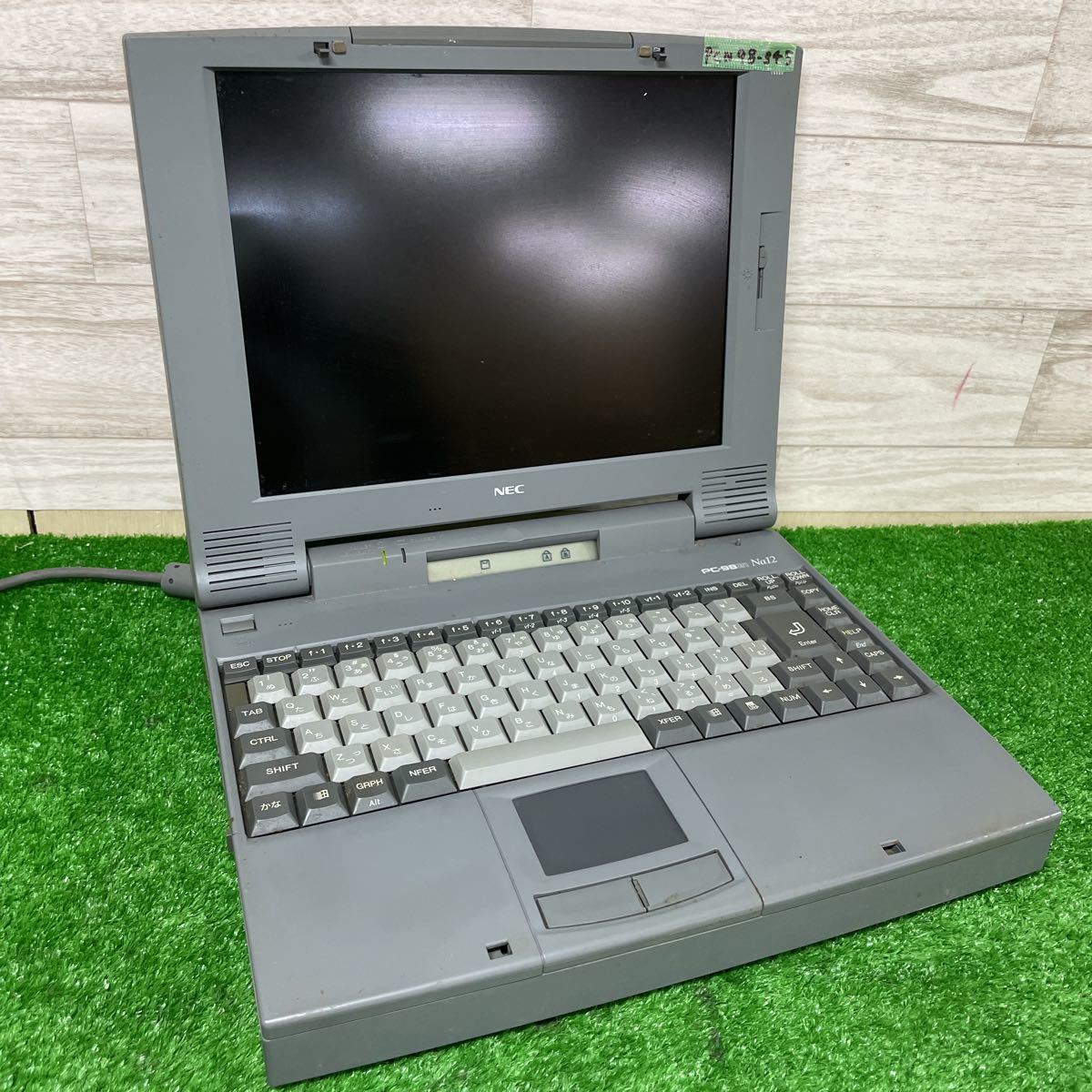 PCN98-345 激安 PC98 ノートブック NEC PC-9821Na12/S8 通電のみOK