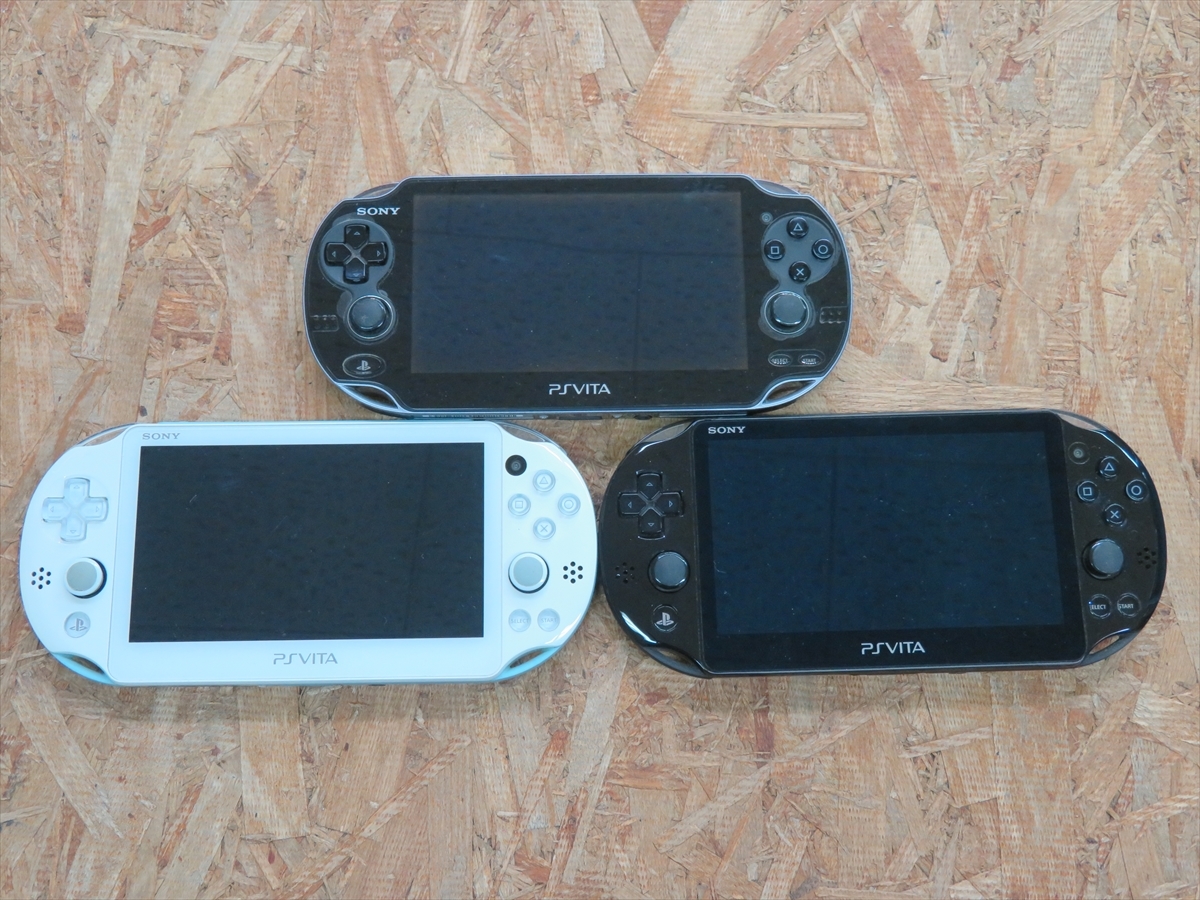 100%新品，人気SALE 完全ジャンク品 PlayStation Vita 本体のみ 計3台セット c33(PS Vita本体)｜売買されたオークション情報、yahooの商品情報をアーカイブ公開 - オークファン PS Vita本体