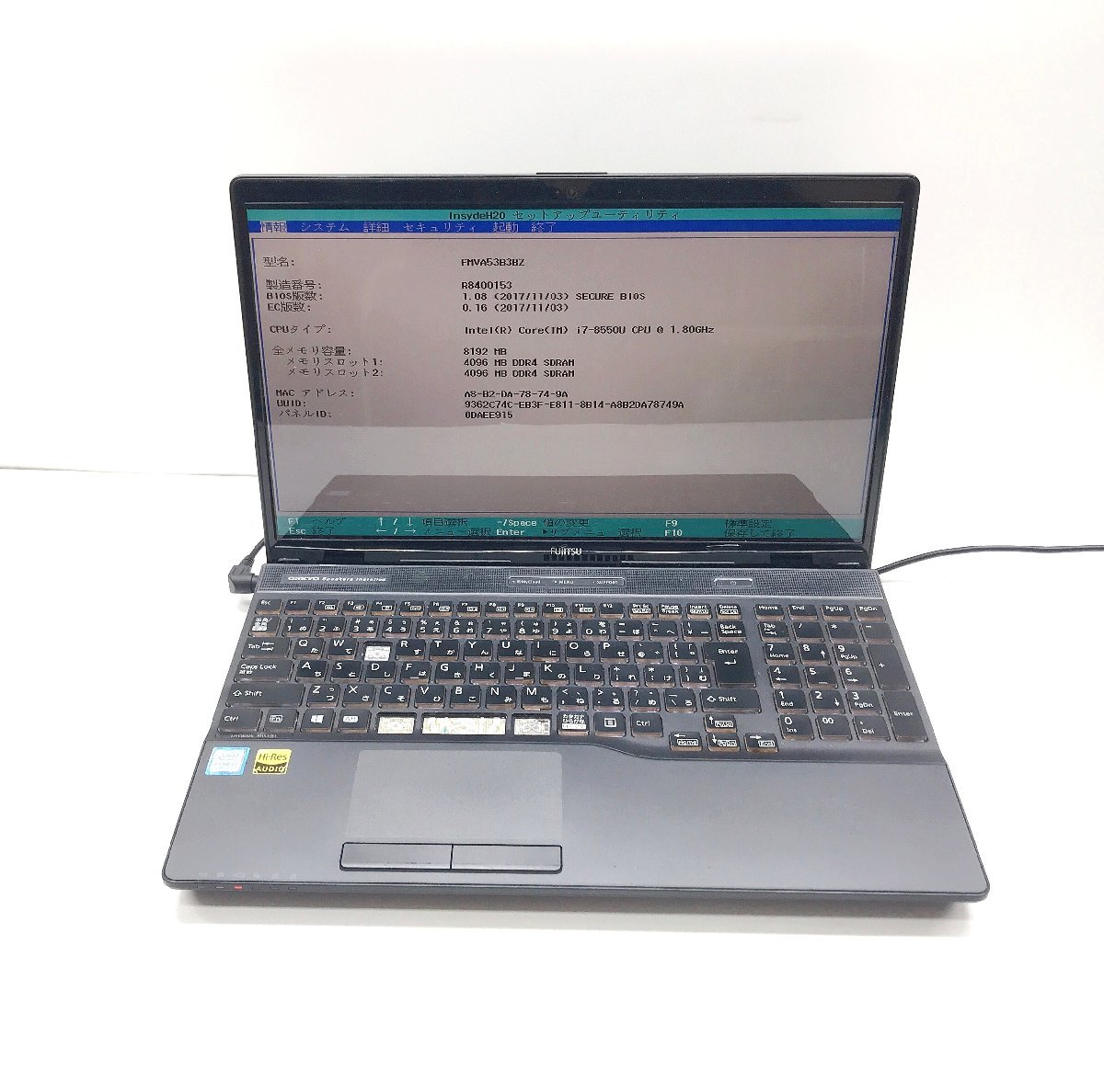 LIFEBOOK AH53⁄B3 富士通 i7 ノートパソコン Fujitsu Notebook ah53⁄b3