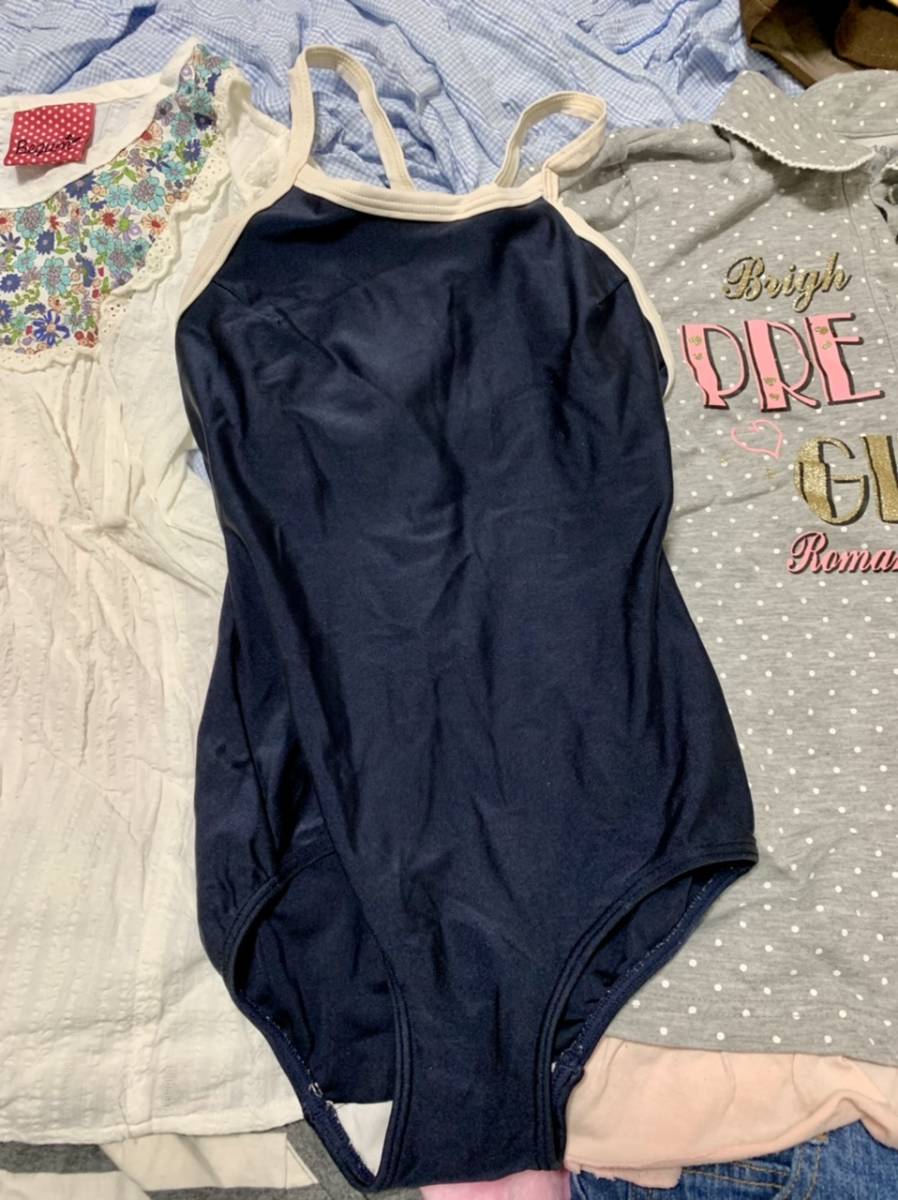 ECO 女の子処分品　小学生　150-160サイズ　パンツ　水着　靴下　パジャマ　訳あり ジャンク品　処分品 断捨離 整理品 パンツ 制服 ECO 新品ECO 140-150サイズ *eco女の子タンス整理品女子高生*ブラショーツ