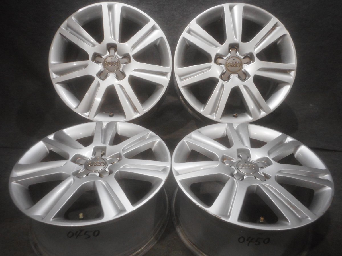 7.5J PCD112 A4 17in アウディ 17インチ +45 audi 純正 オフセット+28 7.5