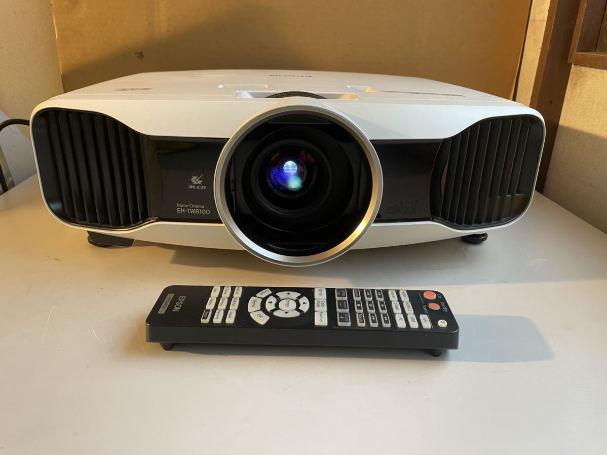 【新品】 EPSON ホームプロジェクター EH-TW8100W(本体)｜売買されたオークション情報、yahooの商品情報をアーカイブ公開 - オークファン 本体