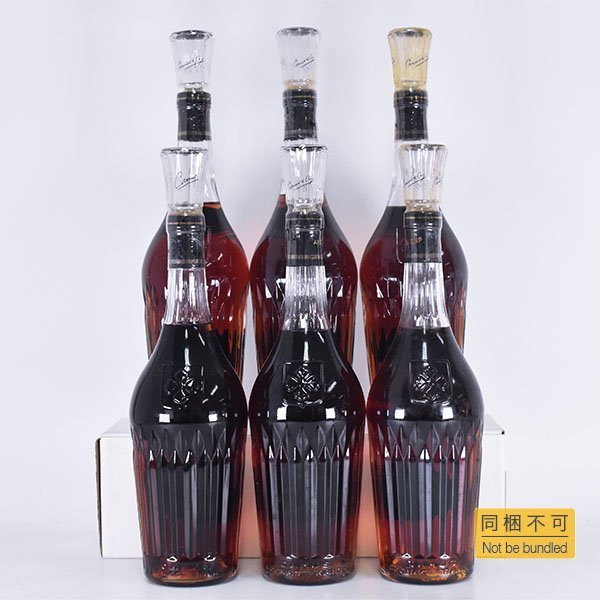 同梱不可☆古酒☆6本セット☆カミュ XO ロングネック ＊箱付 ※ 700ml