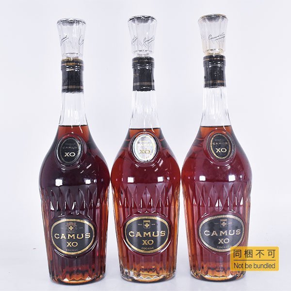 同梱不可☆古酒☆6本セット☆カミュ XO ロングネック ＊箱付 ※ 700ml