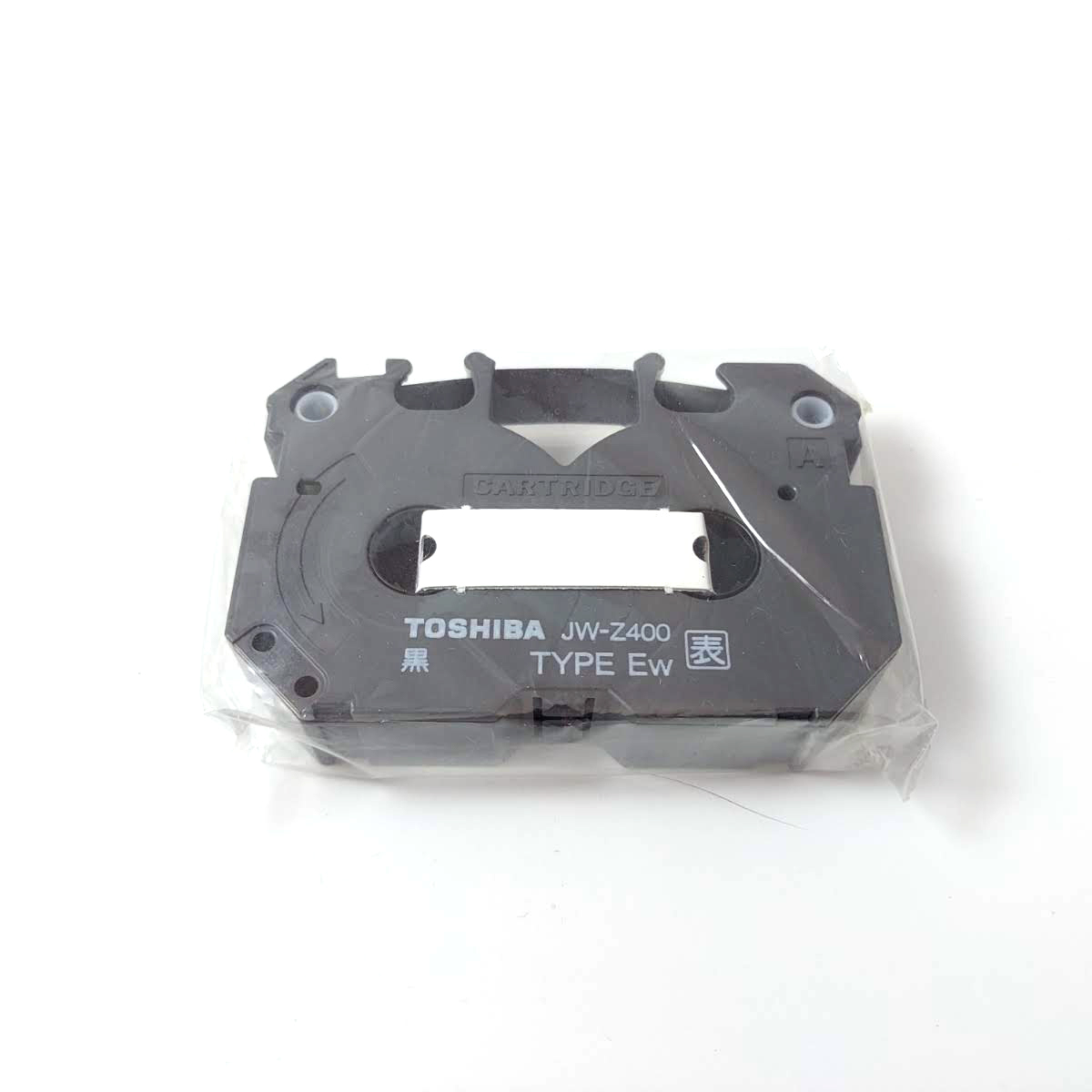 未使用】 ワープロ用リボンカセット BLACK 黒×4個 TYPE EW 「TY 