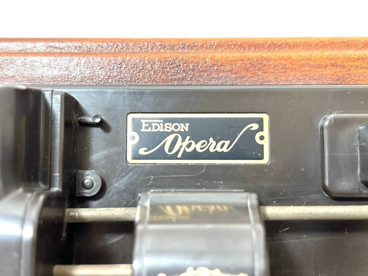 Technics/テクニクス music box Edison Opera エジソン オペラ 蓄音機 