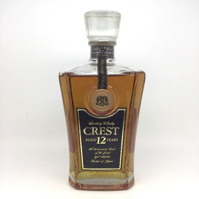 未開栓 サントリー クレスト 12年 700ml 43％ 2J-11-2-133278-A
