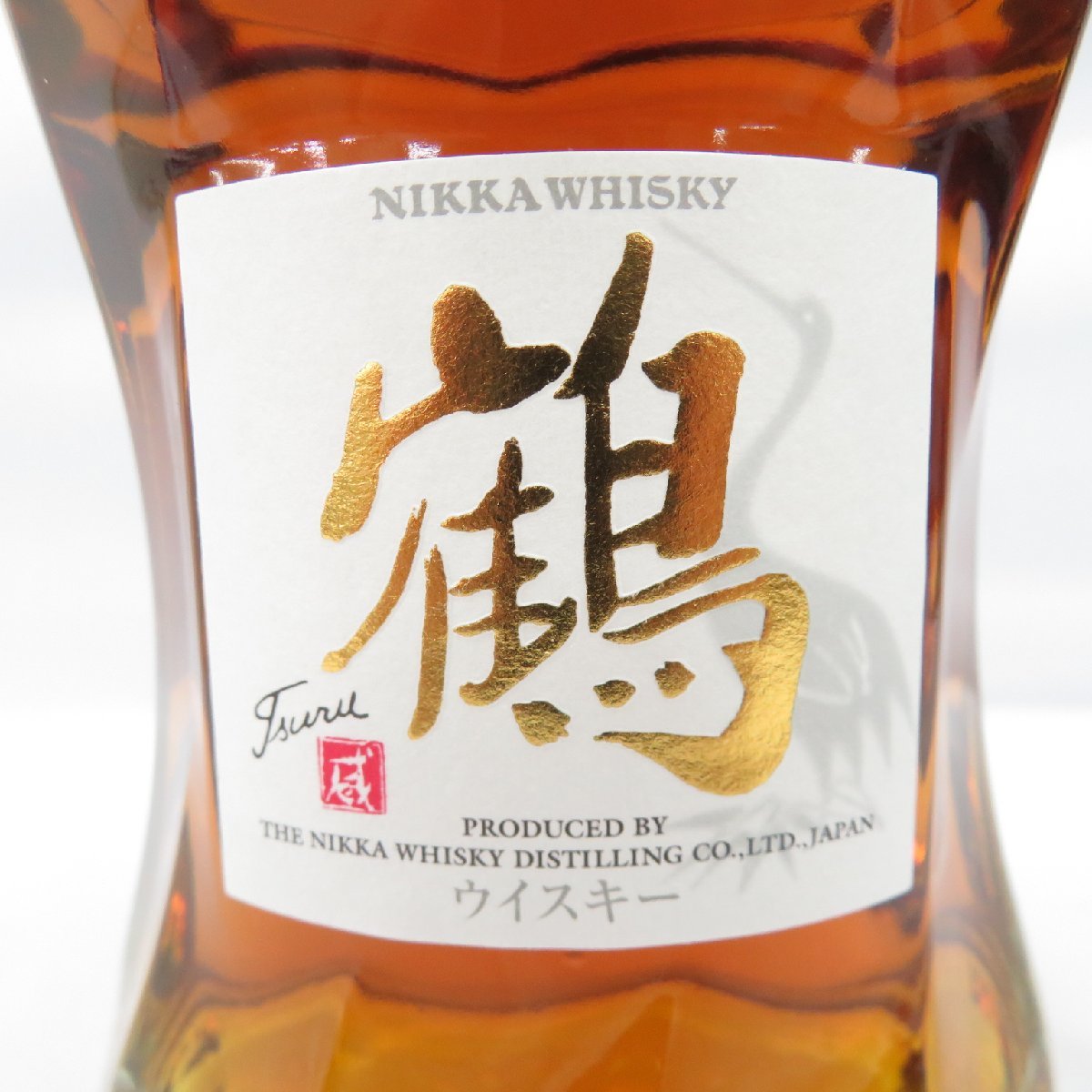 未開栓】NIKKA ニッカ 鶴 金文字 ウイスキー 700ml 43％ 箱/コースター