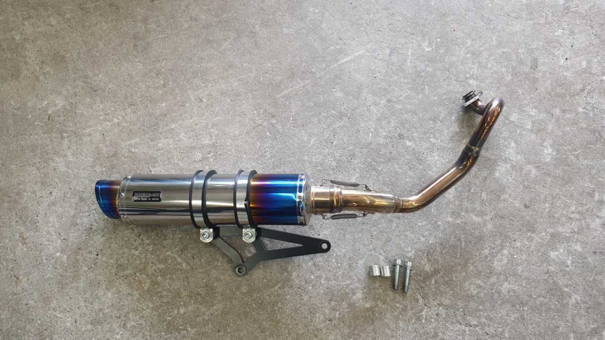 ビームス　PCX　JF81　KF30　R-EVO2　ヒートチタンサイレンサー　政府認証　G179-54-007