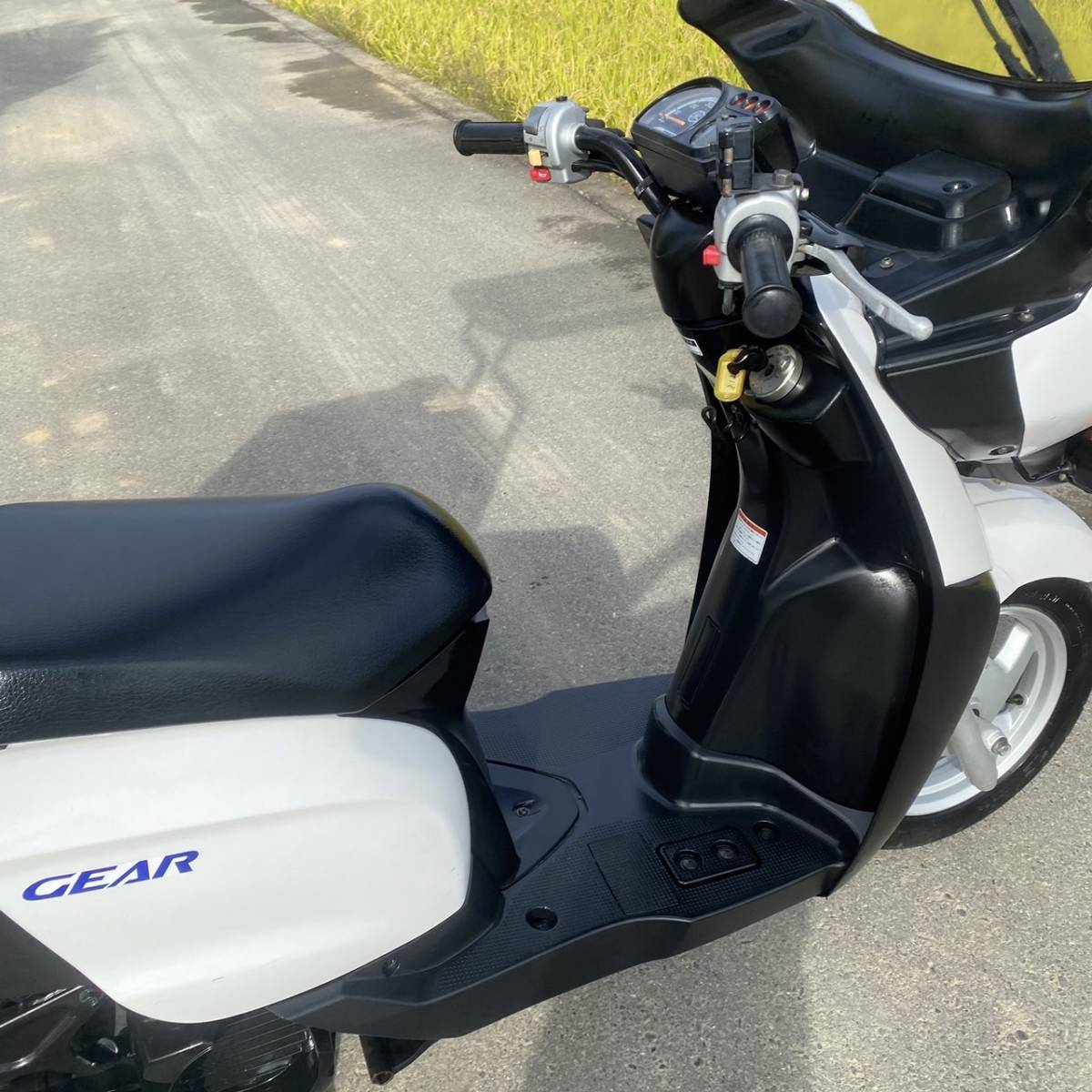 ギア UA06J ヤマハ 始動 書類付 ルーフボックス付 現状車検 GEAR 配送 